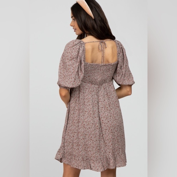 Dress Forum Floral Puff Sleeve Dress - Picture 2 of 7